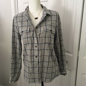 Madewell flannel shirt size M